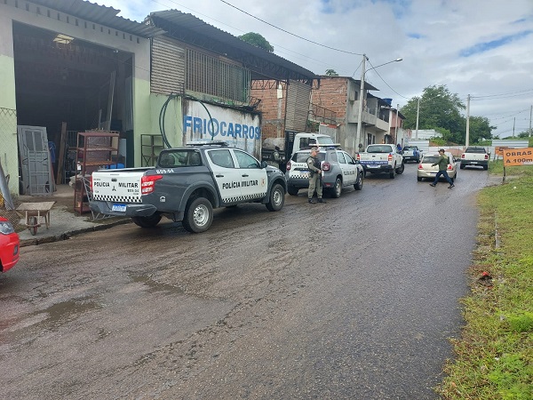 PM realiza grande operação em Natal para combater furto e receptação de fios de cobre