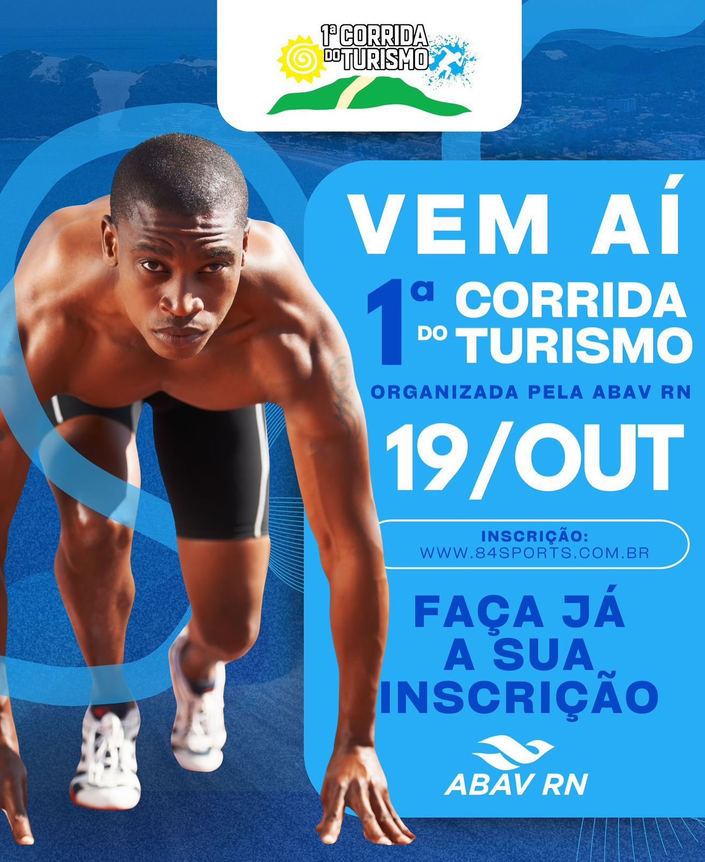 ABAV-RN realiza 1ª Corrida do Turismo na Via Costeira de Natal