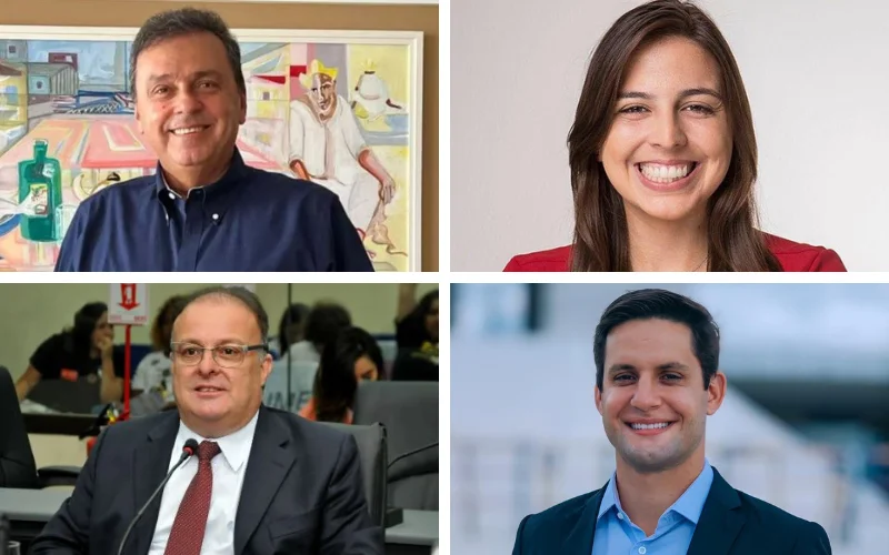 Pesquisa Diário do Poder mostra liderança de Carlos Eduardo com 38,41% e Rafael Motta com menos rejeição
