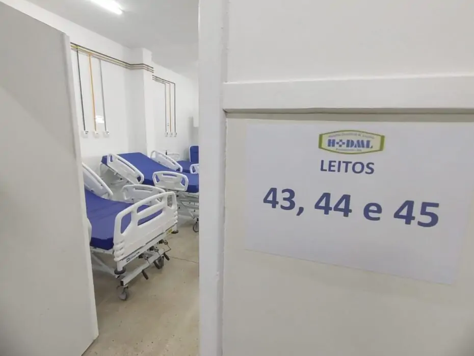 Hospital Deoclécio Marques ganha 16 novos leitos para desafogar Walfredo Gurgel