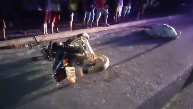 Após colisão entre moto e bicicleta, dois homens morrem atropelados por carro no interior do RN