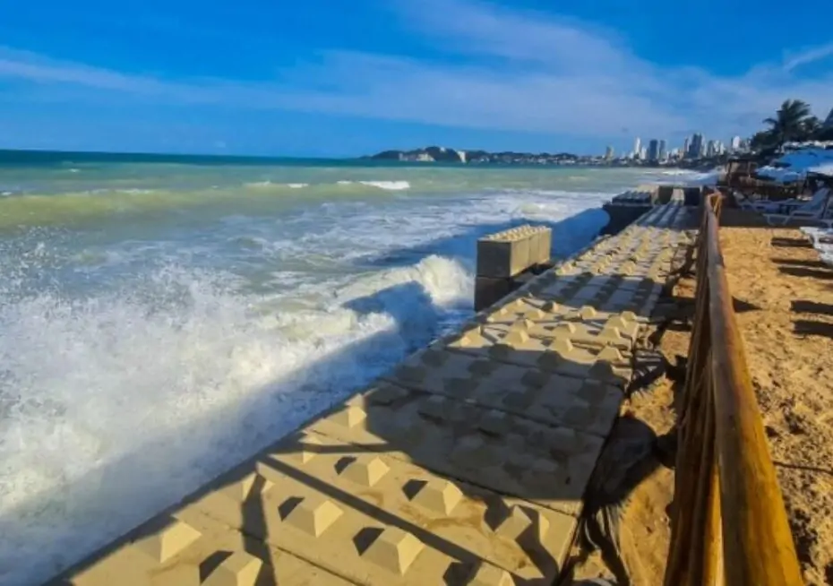 Engorda da praia de Ponta Negra tem valor atualizado e deverá passar de R$ 107 milhões
