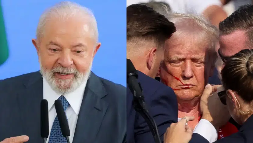 Presidente Lula afirma que Trump ‘vai tentar tirar proveito’ de atentado