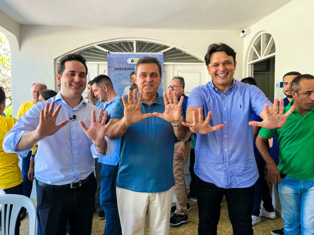 Otimista com a liderança nas pesquisas, Carlos Eduardo participa de convenção neste sábado