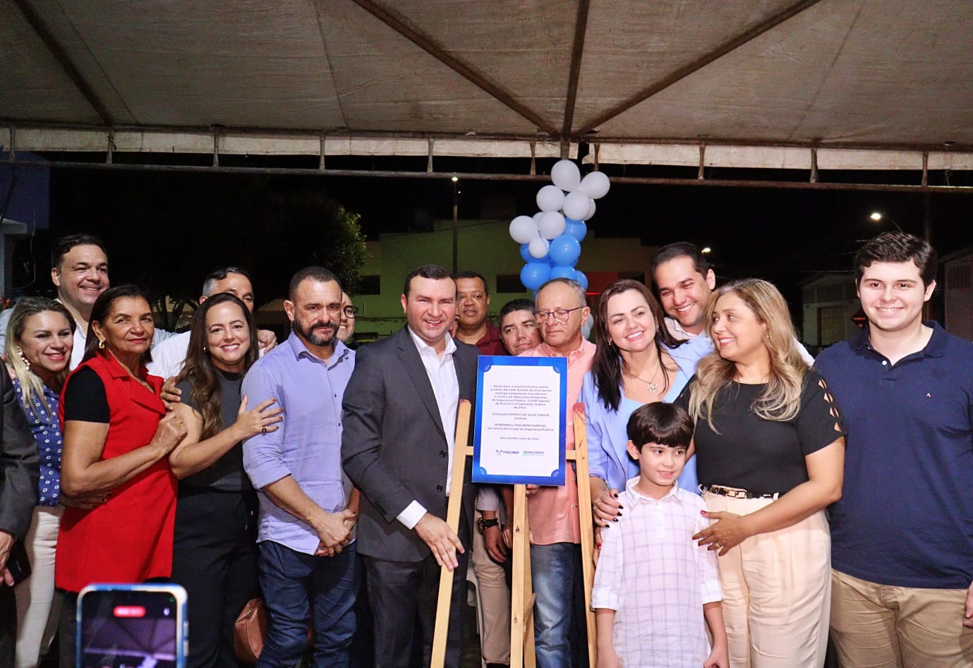 Prefeito inaugura Centro de Operações Integradas da Segurança Pública de Macaíba