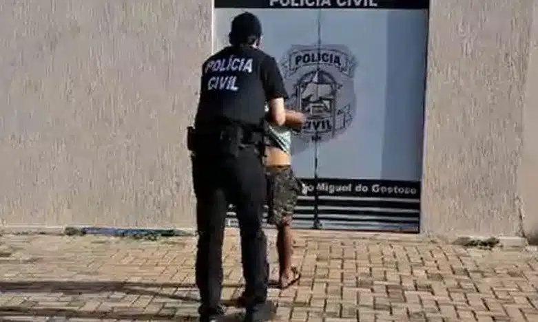 Polícia Civil prende suspeito de furtos e crime sexual em São Miguel do Gostoso