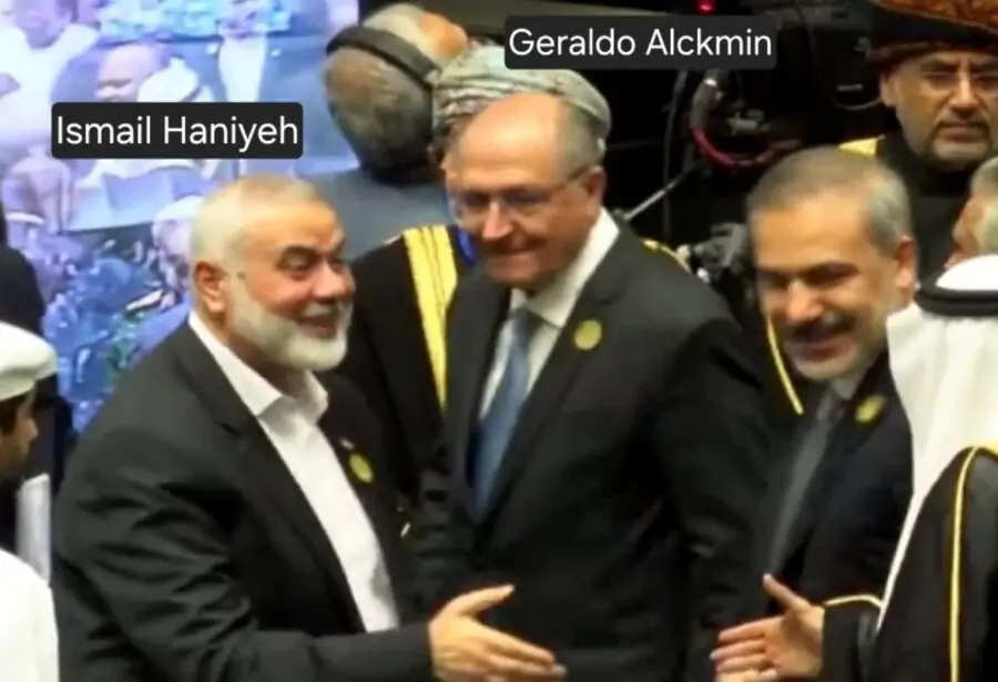 Alckmin esteve ao lado de líder do Hamas horas antes de assassinato no Irã