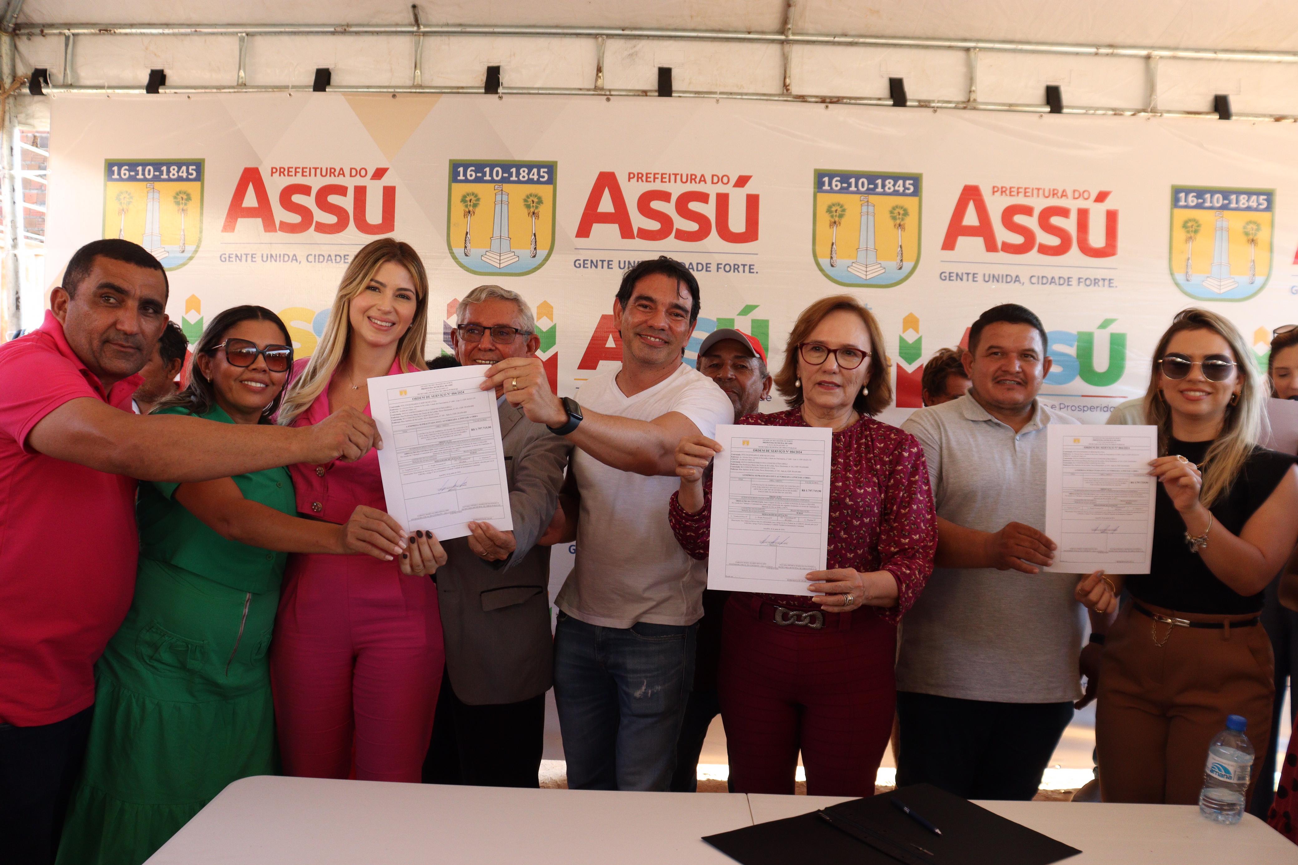 Prefeitura de Assú avança com pavimentação asfáltica no Parati 2000