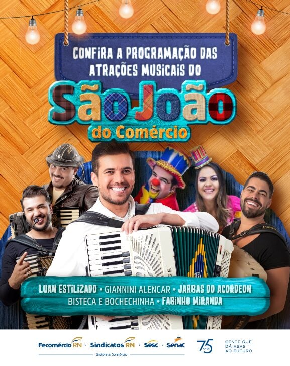 São João do Comércio: Praça Cívica recebe show gratuito de Luan Estilizado nesta sexta (12)