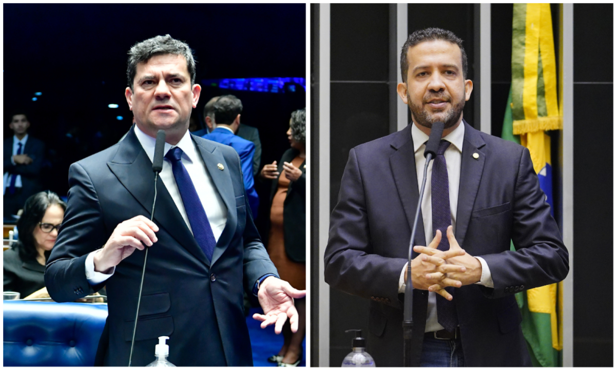 Moro e Janones brigam por causa de Trump: “Imbecil” e “lixo humano”