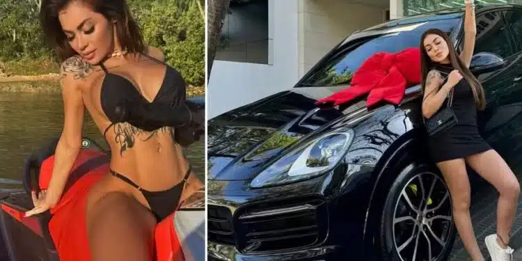 Famosa brasileira que faz vídeos para maiores de 18 anos, fica milionária e ostenta carrão