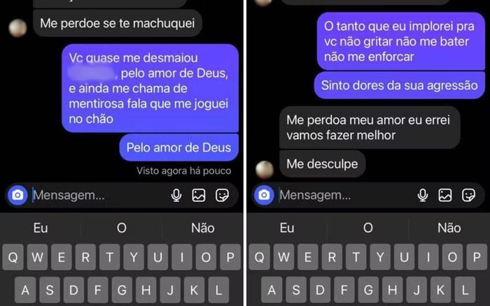 Filha de ex-deputado implorou para marido: “Não me enforque”