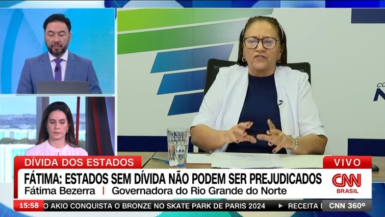 Governadora Fátima Bezerra tem a 7ª maior desaprovação nacional