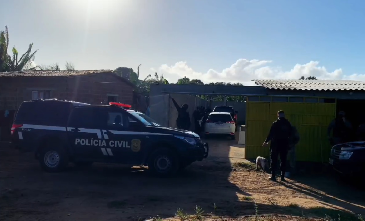 Operação desmantela locais de apoio ao crime organizado em São Gonçalo do Amarante