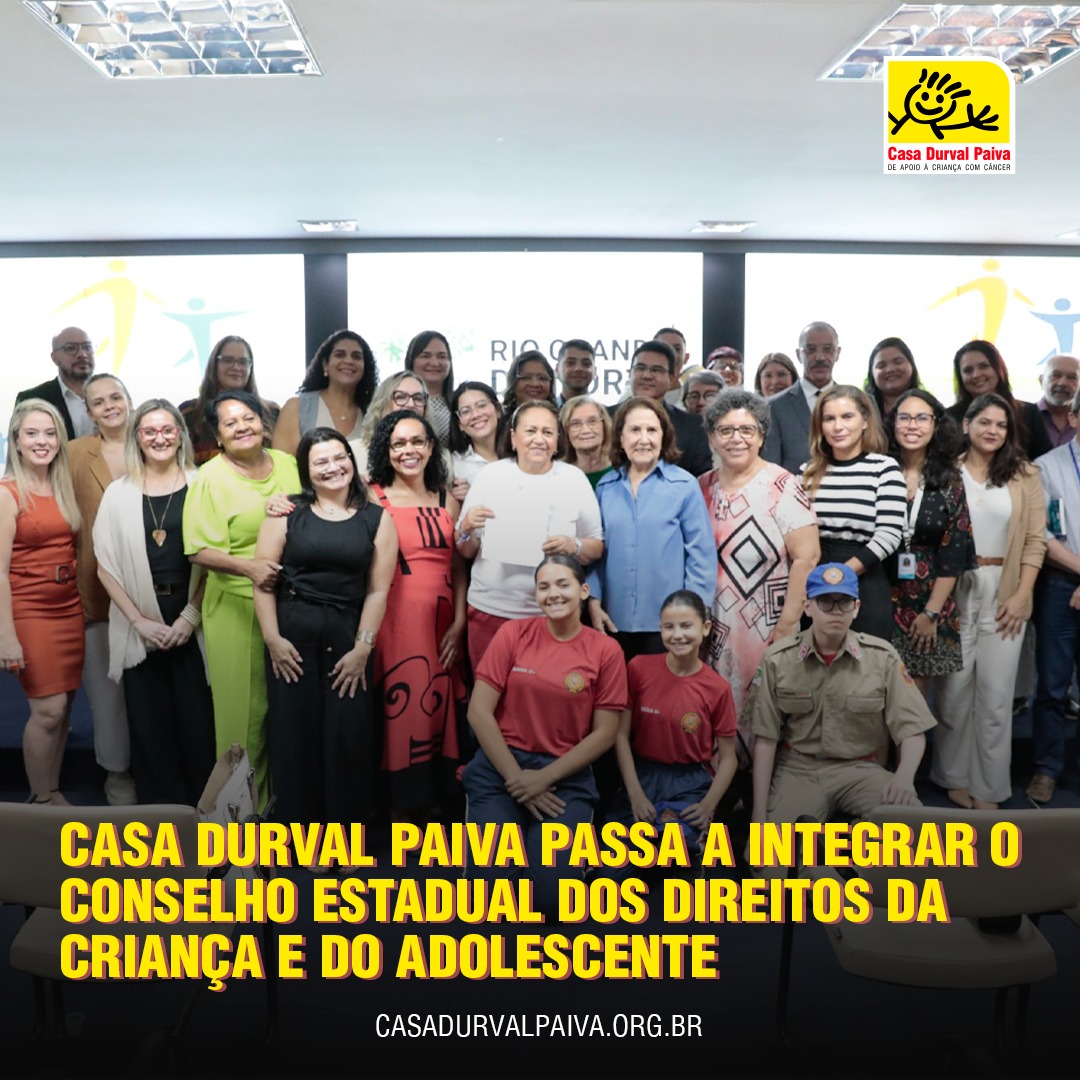 Casa Durval Paiva integra nova composição do Conselho Estadual dos Direitos da Criança e do Adolescente