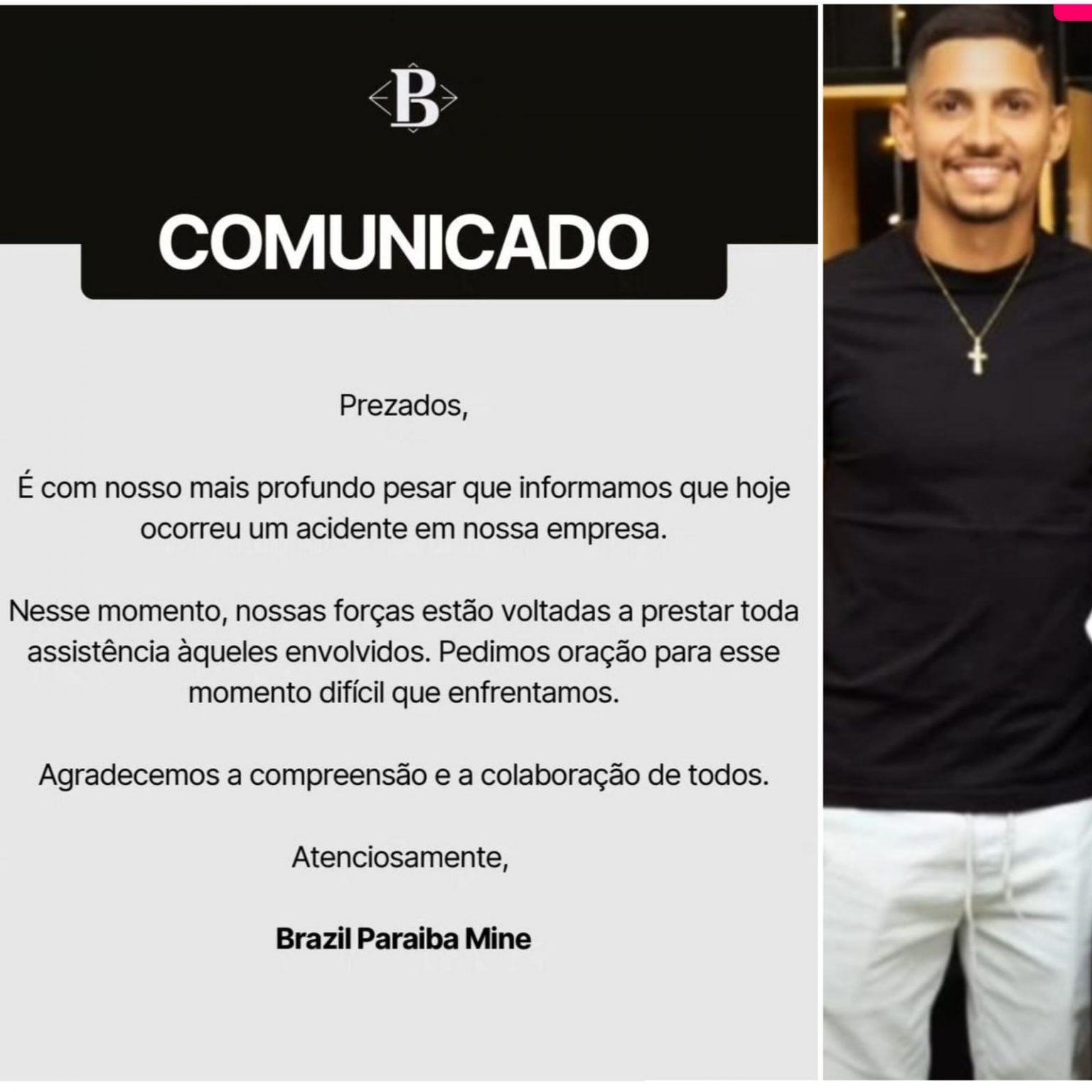 Funcionário de mineradora morre em acidente em Parelhas (RN)