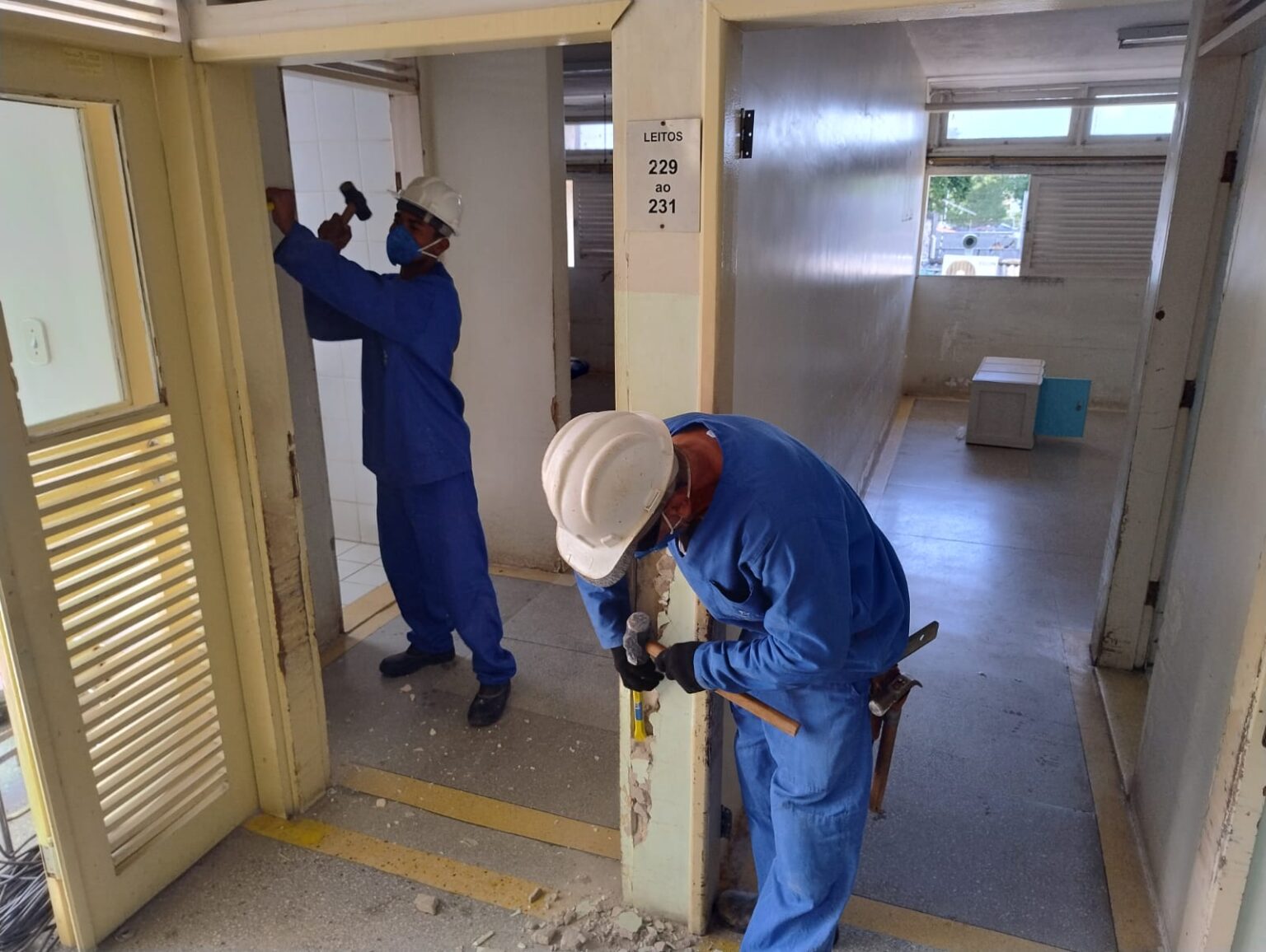 Hospital potiguar recebe 16 novos leitos e nova etapa de obra no Walfredo Gurgel é iniciada