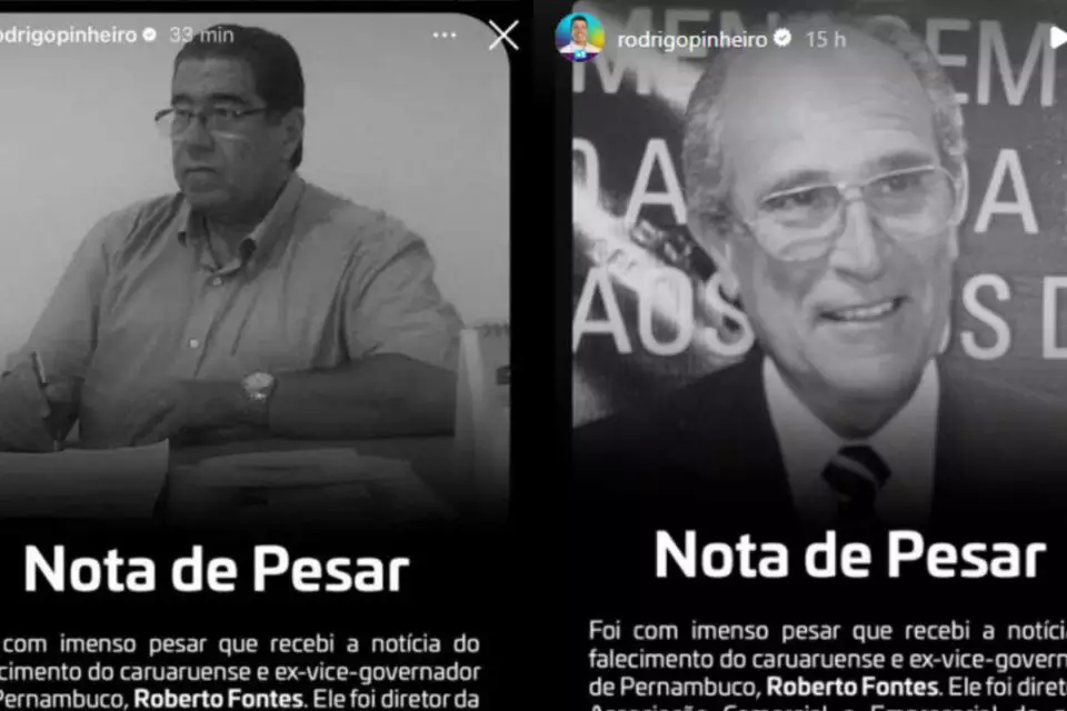 Prefeito usa foto de político vivo, ao lamentar morte de ex-vice-governador