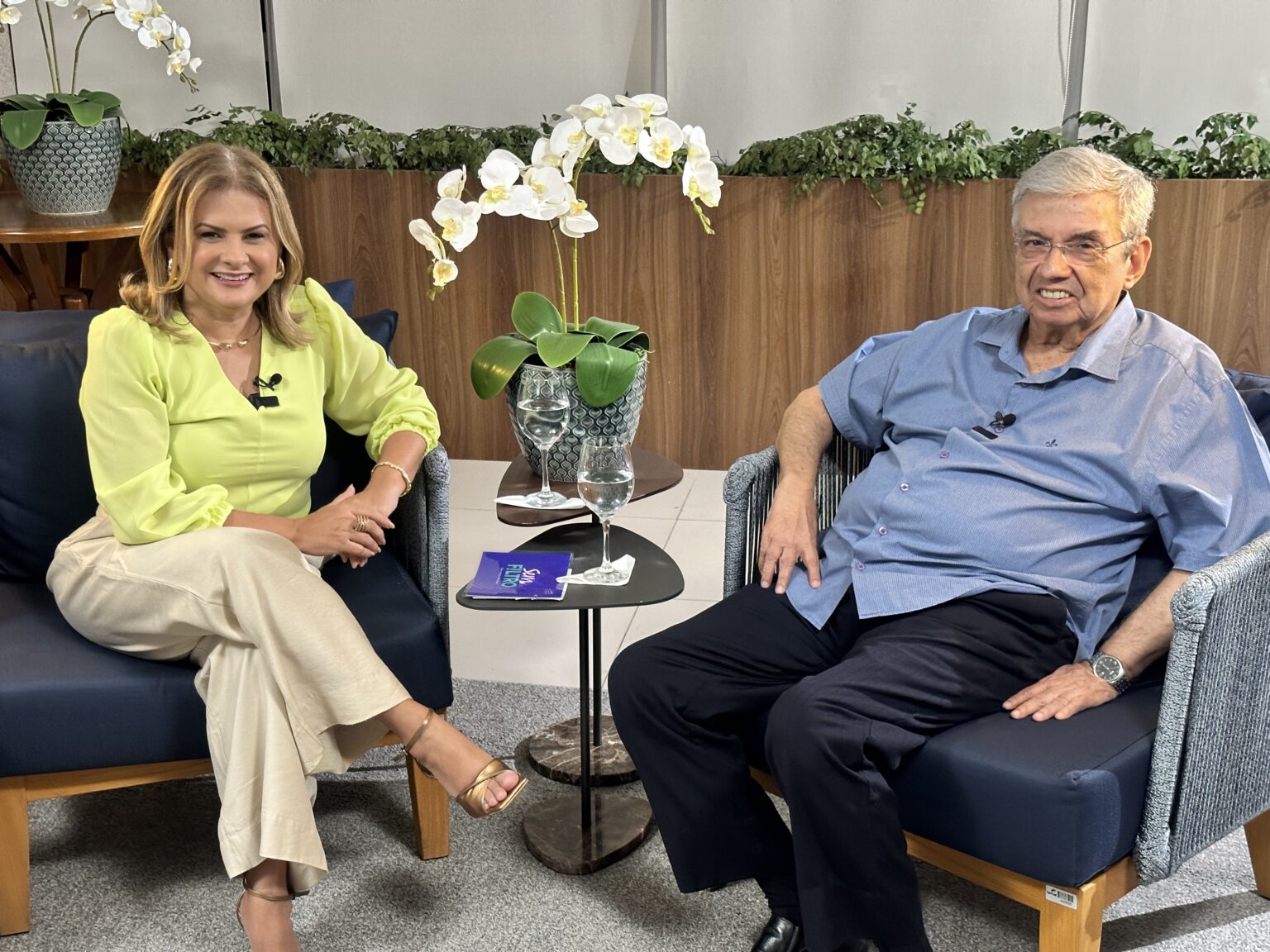 Segundo episódio do programa “Sem Filtro com Micarla” entrevista Garibaldi Filho