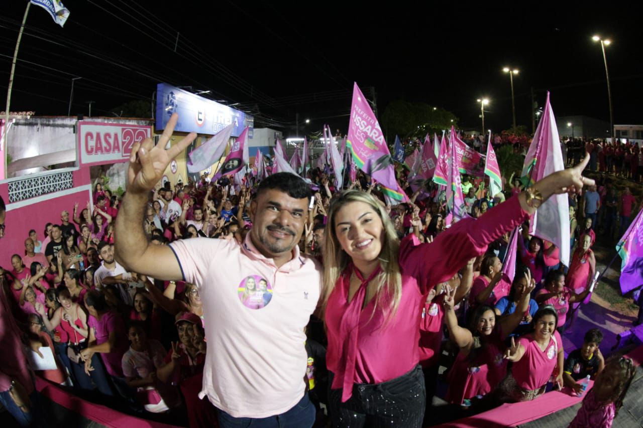 Jussara inaugura Casa 22, em Extremoz, e diz que está pronta para reeleição, com seu vice Izidoro