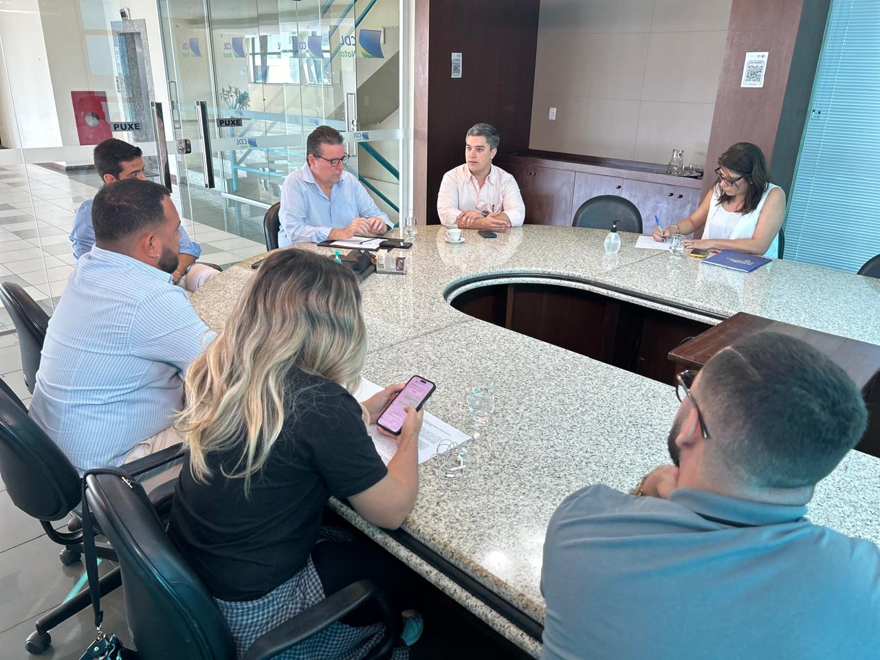 Diretoria da CDL Natal recebe assessores de comunicação dos candidatos a prefeito de Natal, e define datas de reuniões com as lideranças do setor produtivo