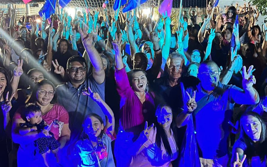 Jussara e Izidoro cumprem maratona de campanha em Extremoz e prefeita presta contas das ações da gestão
