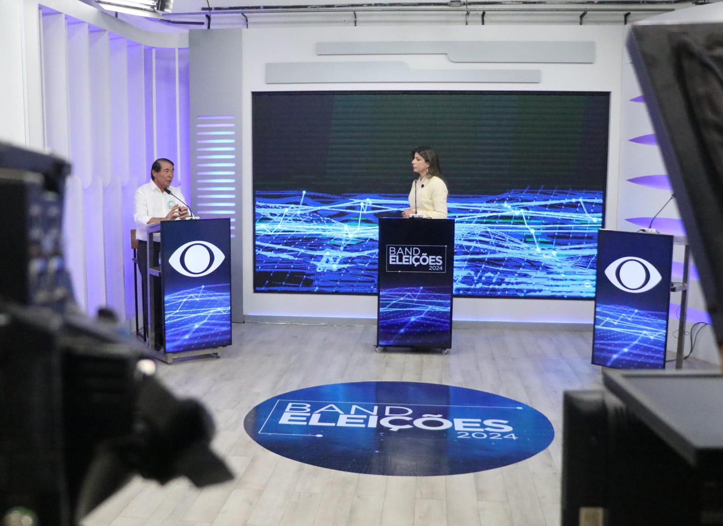 Zé Figueiredo foge do debate e Severino Rodrigues participa de sabatina na Band