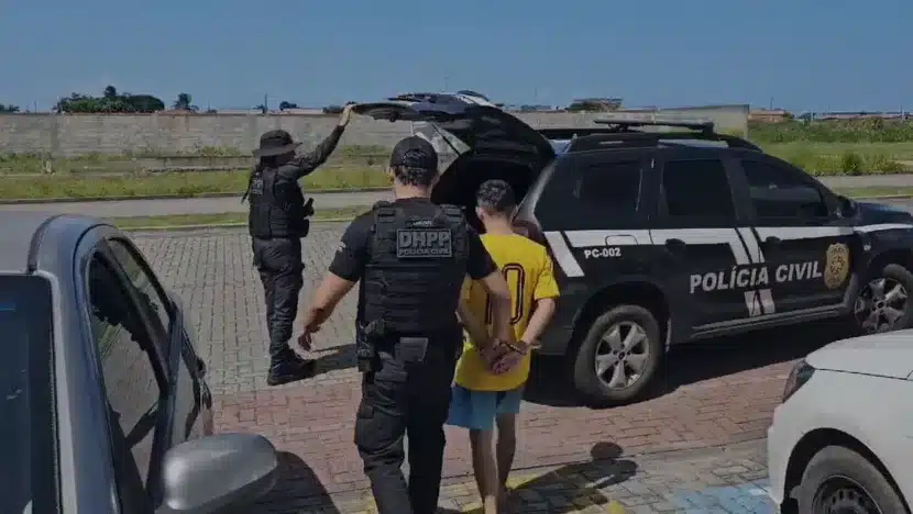 Suspeito por tráfico de drogas e fraude processual é preso em São Gonçalo do Amarante