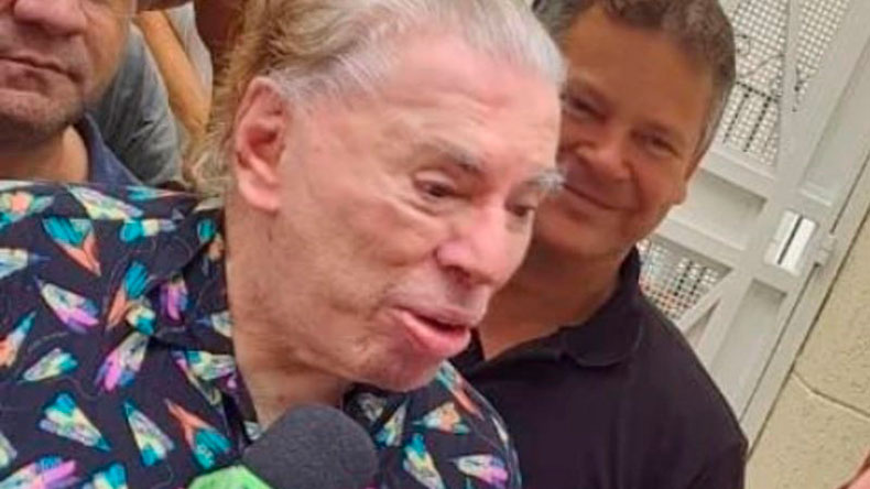Após declaração de neto, SBT abre o jogo sobre saúde de Silvio Santos