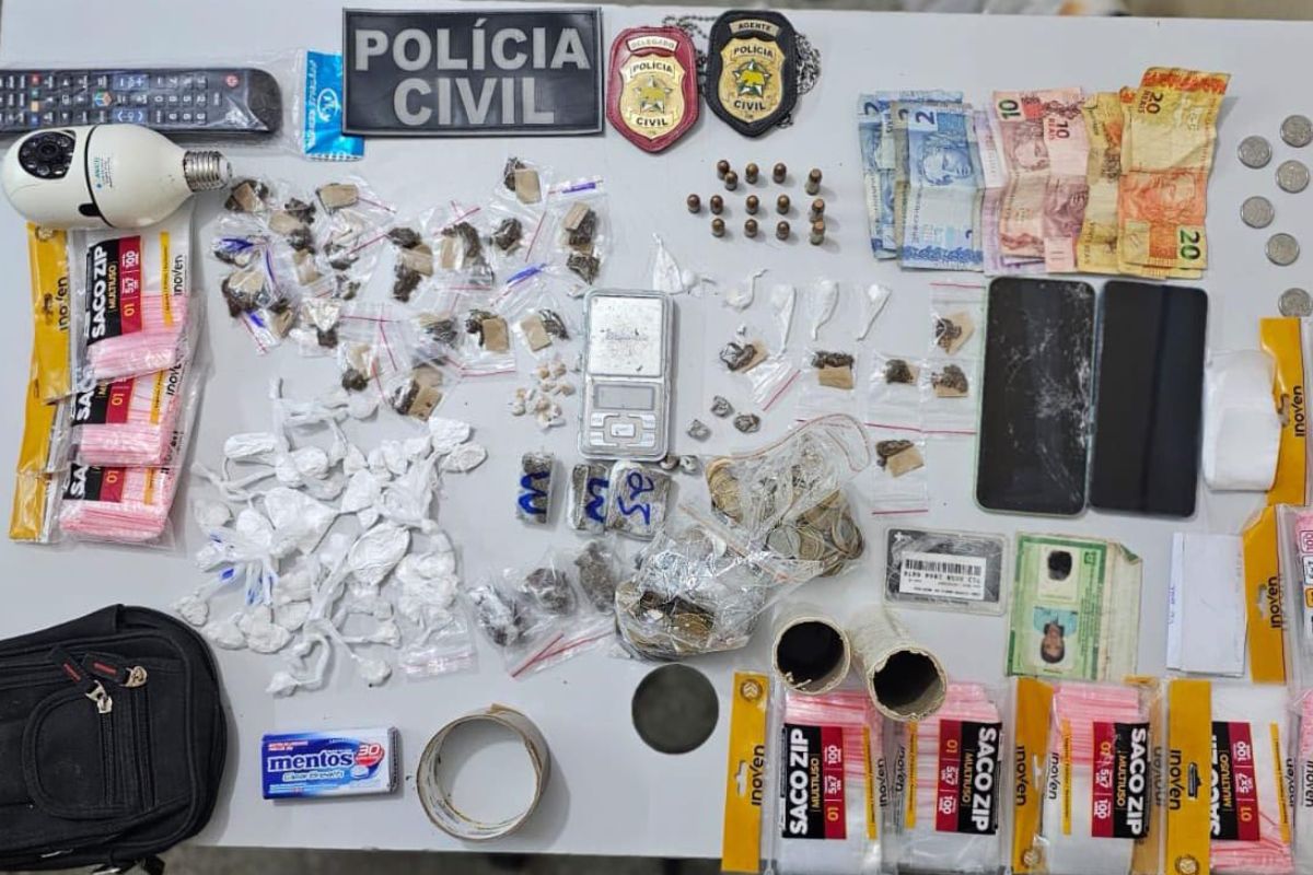 Homem é preso por tráfico de drogas e corrupção de menores em Caicó