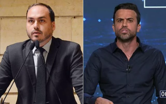 Carlos Bolsonaro e Pablo Marçal conversam e se entendem