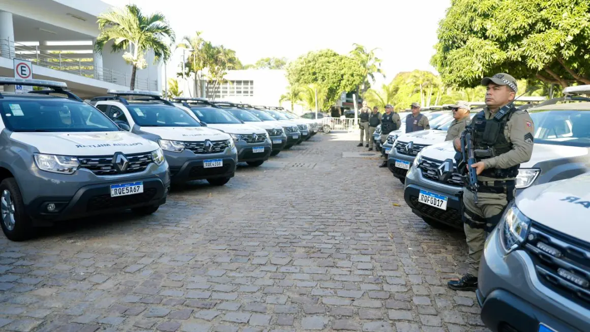 Governo faz entrega de viaturas, armamentos e equipamentos de monitoramento para cidades do RN nesta terça