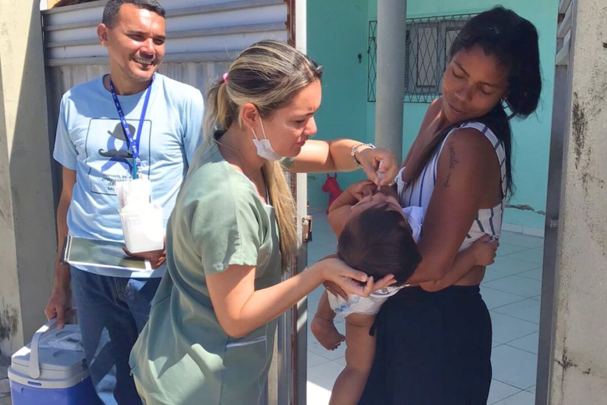 Natal atualiza esquema de vacinação contra poliomielite