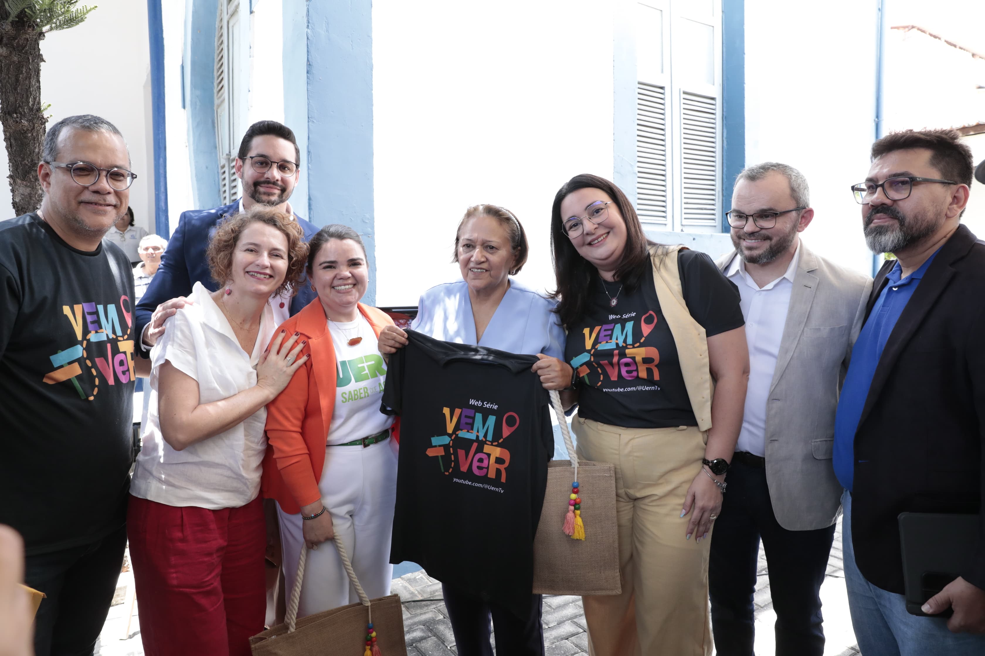Governadora Fátima Bezerra destaca o turismo potiguar em lançamento da série "Vem Ver"