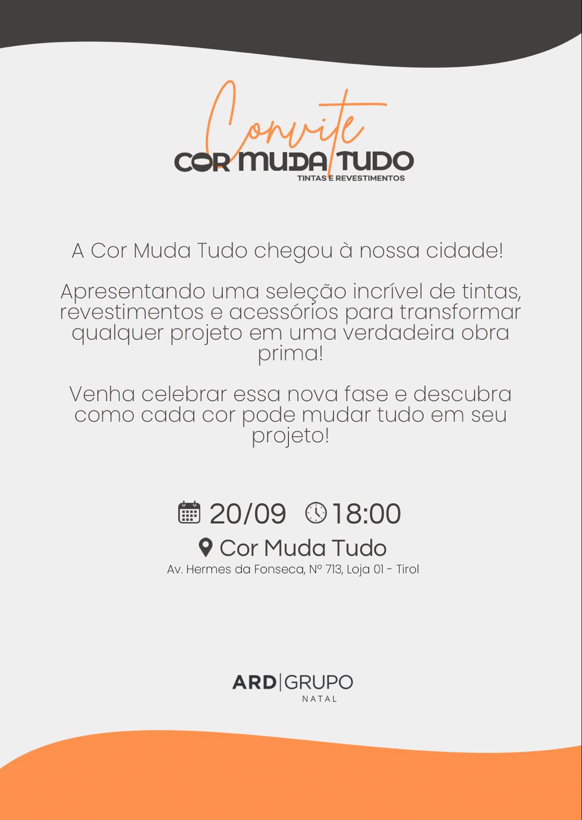 Cor Muda Tudo inaugura loja em Natal