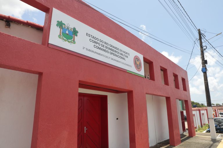 Governo do RN inaugura base do Corpo de Bombeiros em Goianinha