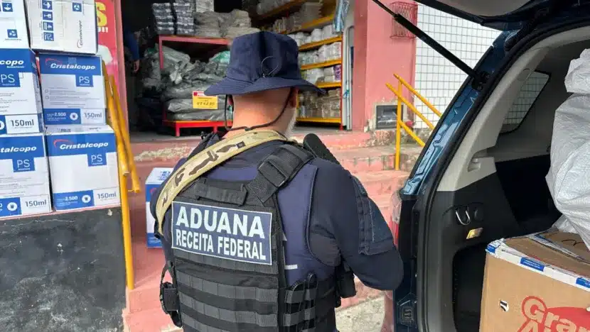 Receita Federal realiza nova operação contra o contrabando de cigarros em Natal