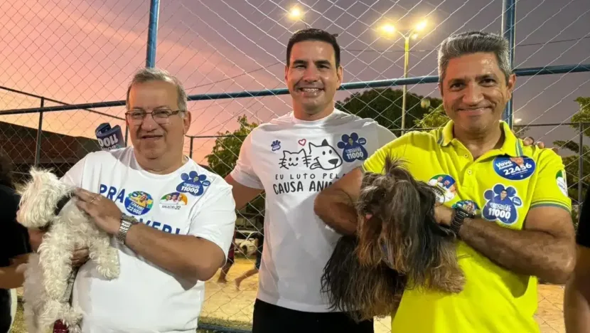 Salatiel promete hospital veterinário público e abrigo para animais em Parnamirim