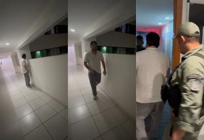 Médico é preso após se masturbar em corredor de prédio olhando para apartamento de vizinhas no Recife
