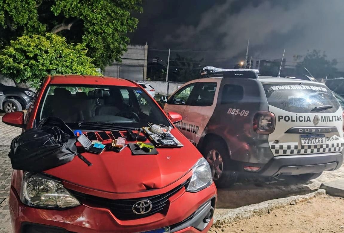 PM recupera bens roubados após arrastão à residência em Potilândia