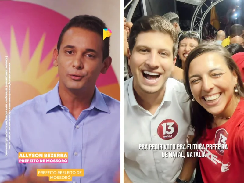 Marketing de Paulinho e Natália aposta na juventude em reta final