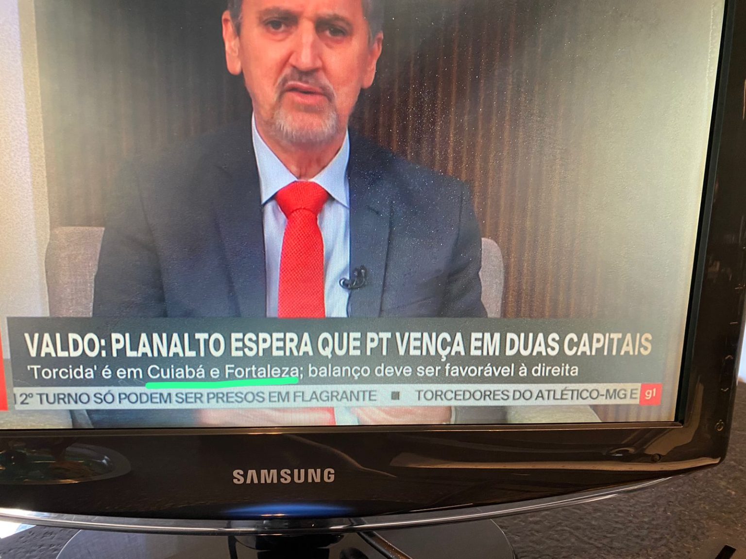 Globo News afirma que PT espera vencer em duas capitais e deixa Natal de fora