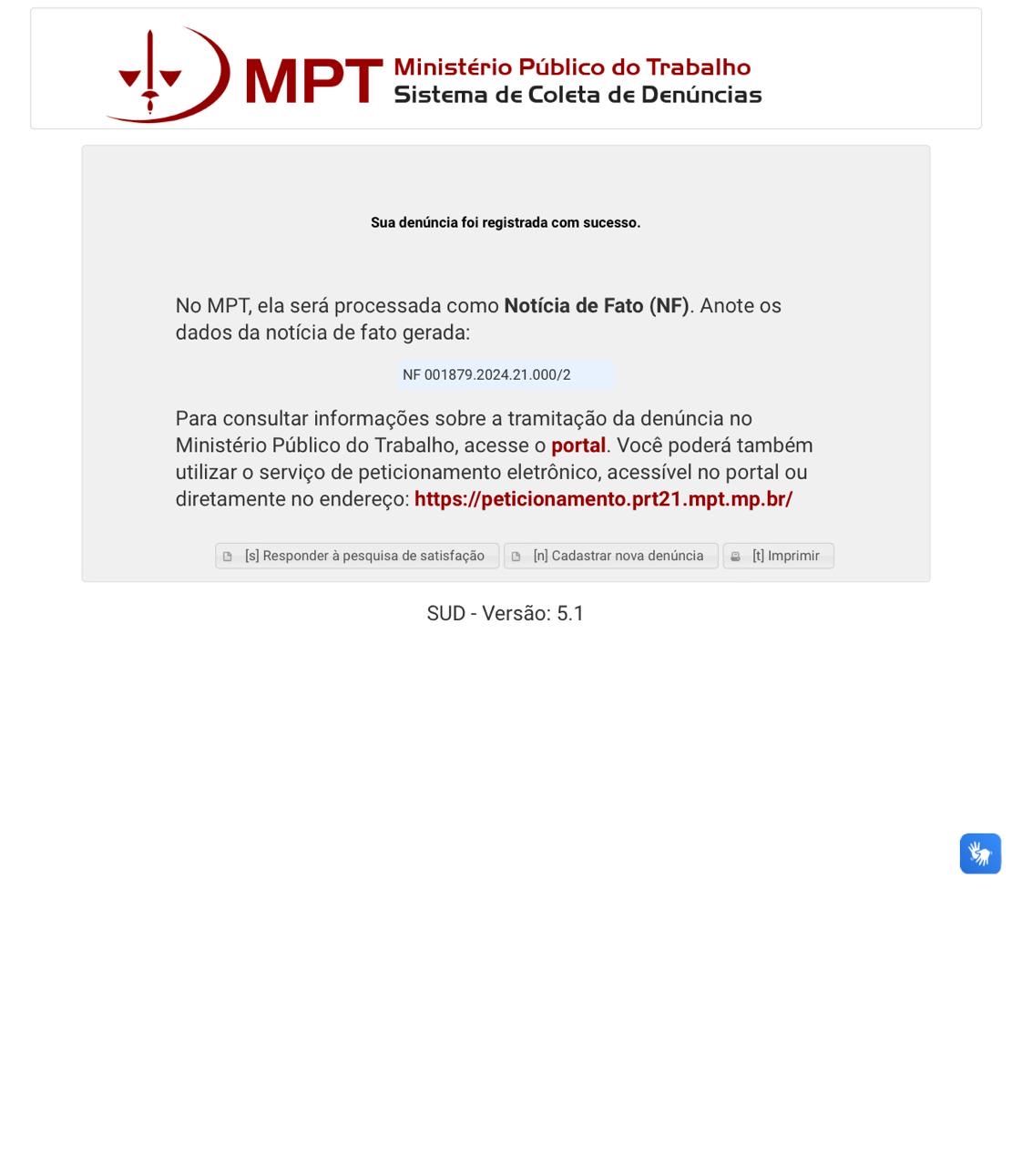Urgente: Chega ao MPT denúncia contra assédio eleitoral na PGE e no Comando da PM