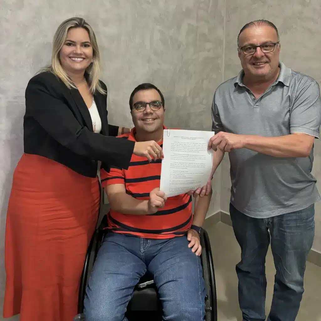 Com bandeira da acessibilidade, Tércio Tinoco foi votado em todos os bairros