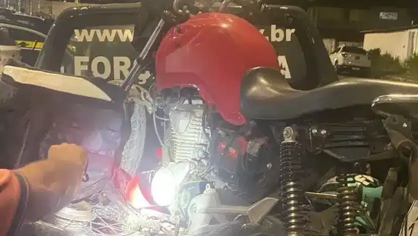 Homem é preso acusado de múltiplos roubos e desmanche de motos em Parnamirim