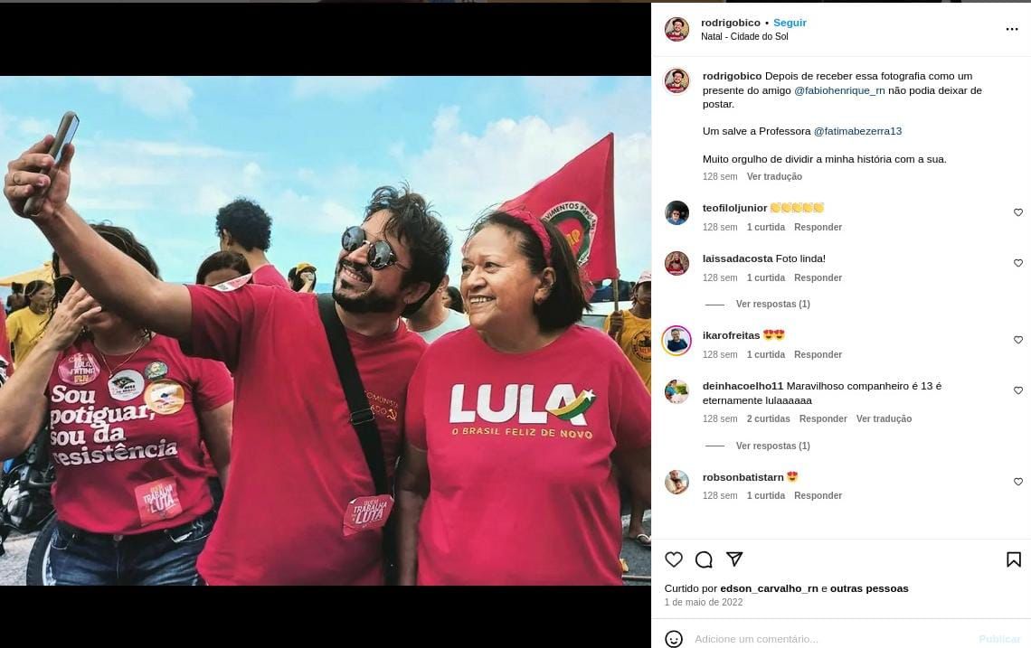 Bora Natal entra com representação contra Natália Bonavides e notícia crime contra militante famoso do PT por ataques: "branco, velho e heterossexual"