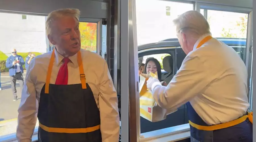 Brasileira a Trump no McDonald’s: não deixe os EUA virarem o Brasil