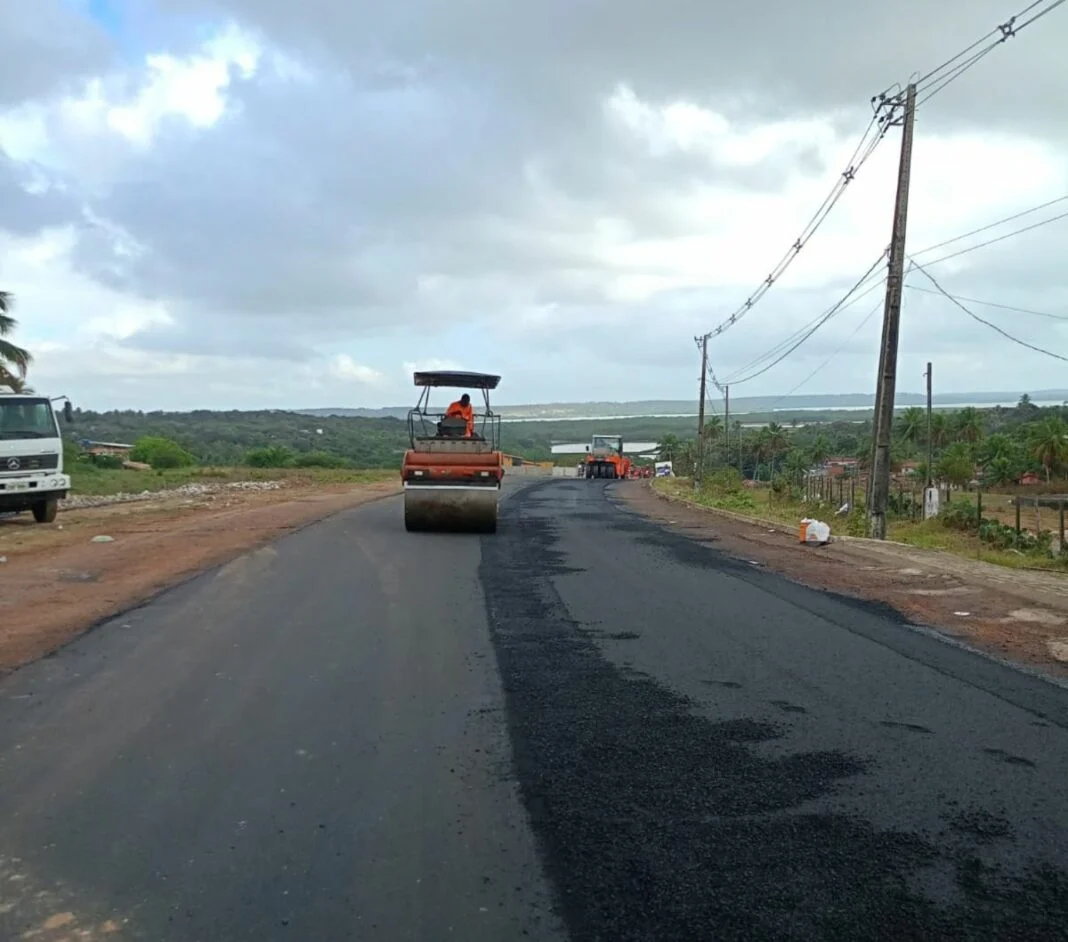 Rodovia de acesso à Praia de Pipa deve ser entregue em dezembro