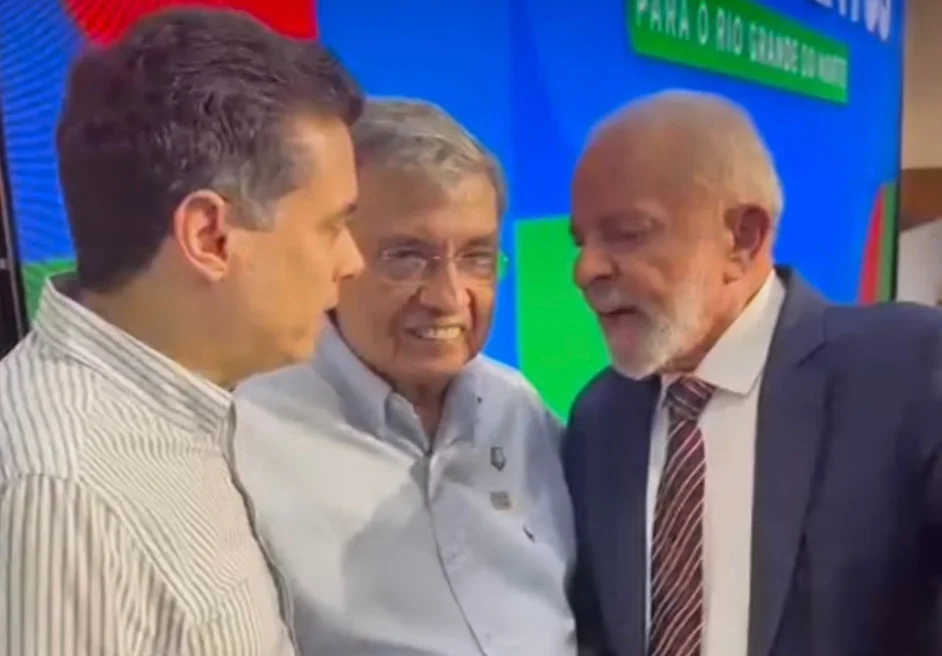 Lula diz ter certeza que Walter Alves vai “seguir a mesma carreira vitoriosa do pai”