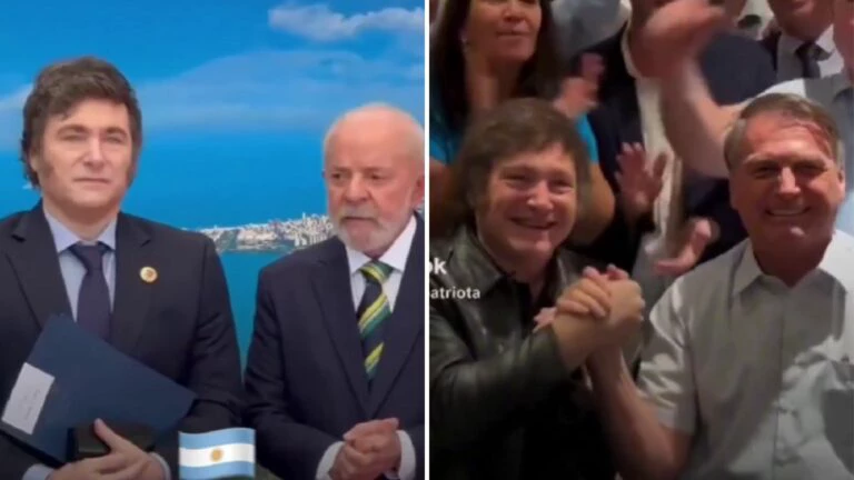 Após G20, Milei posta vídeo com Bolsonaro e critica comunista